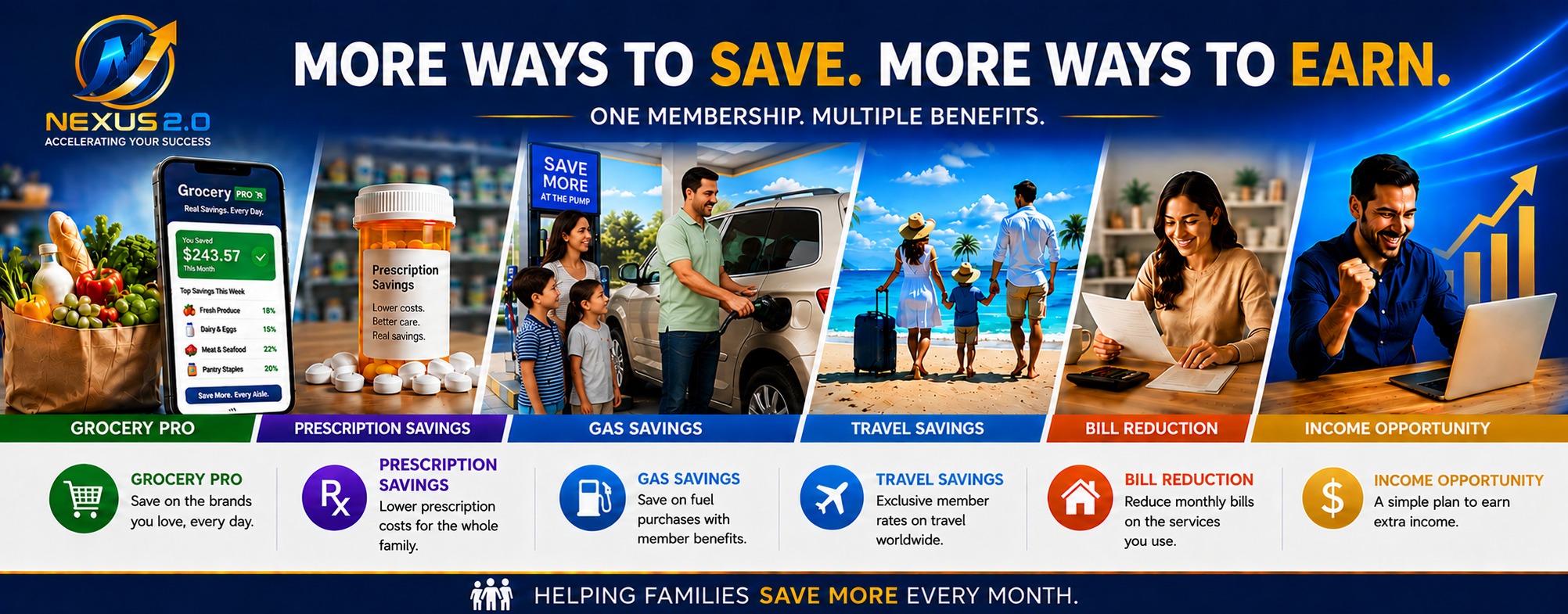 Nexus Rewards - More Ways to Save. More Ways to Earn.